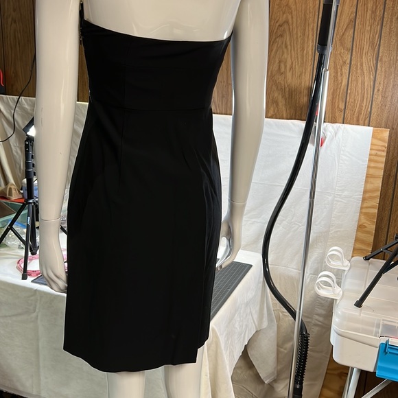 Black Theory strapless dress sz 4 - Picture 2 of 5